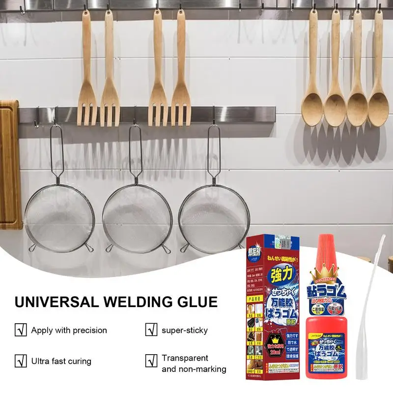 Universal Welding High Strength Oily Glue Super Adhesive Glue Strong Glue Metal Wood Ceramics Plastic Soldering Agent