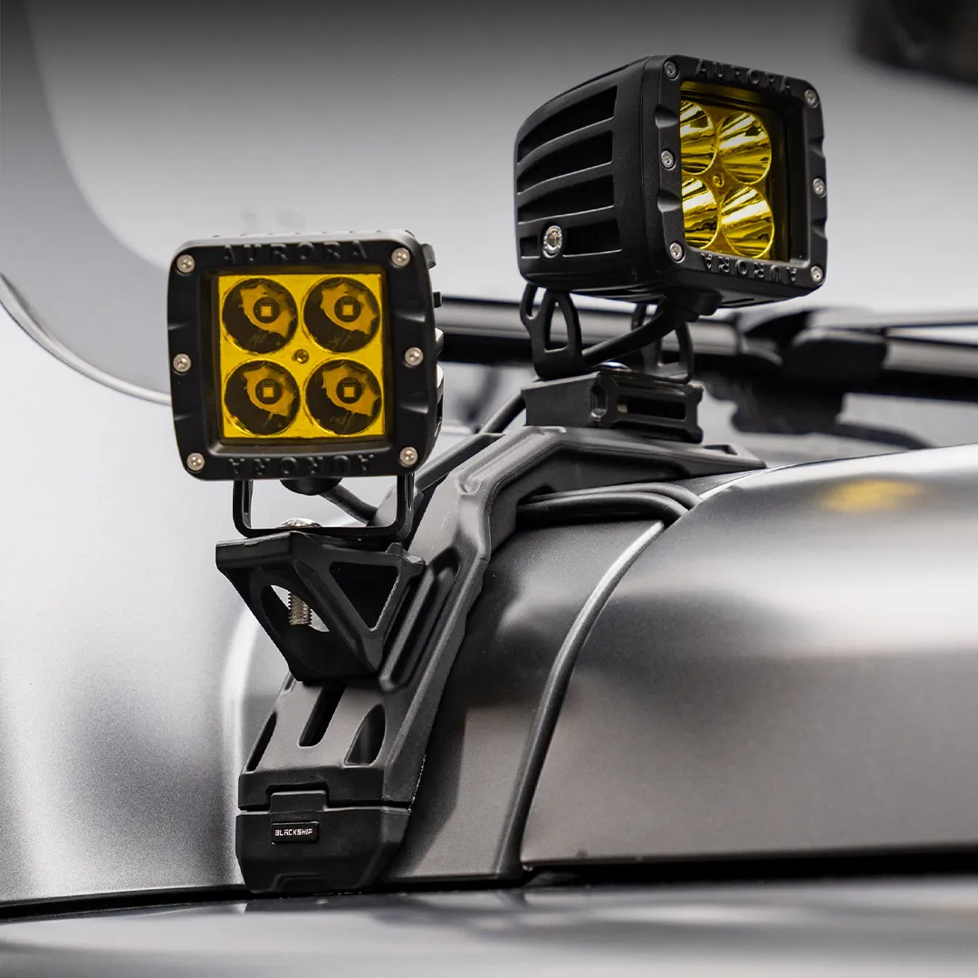 For BAIC BJ212 T01 Hood A-Pillar Spotlight Extension Bracket Auxiliary Light Mount Off-Road Modification Accessories