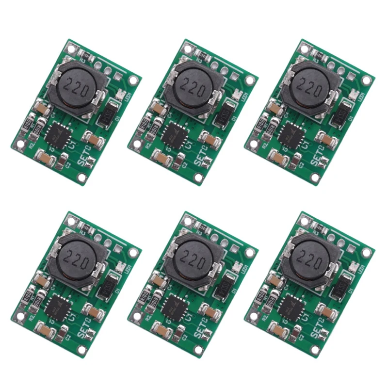 

6Pcs TP5100 Charging Management Power Supply Module Board 4.2V 8.4V 2A Single Double Lithium Battery Charger Module