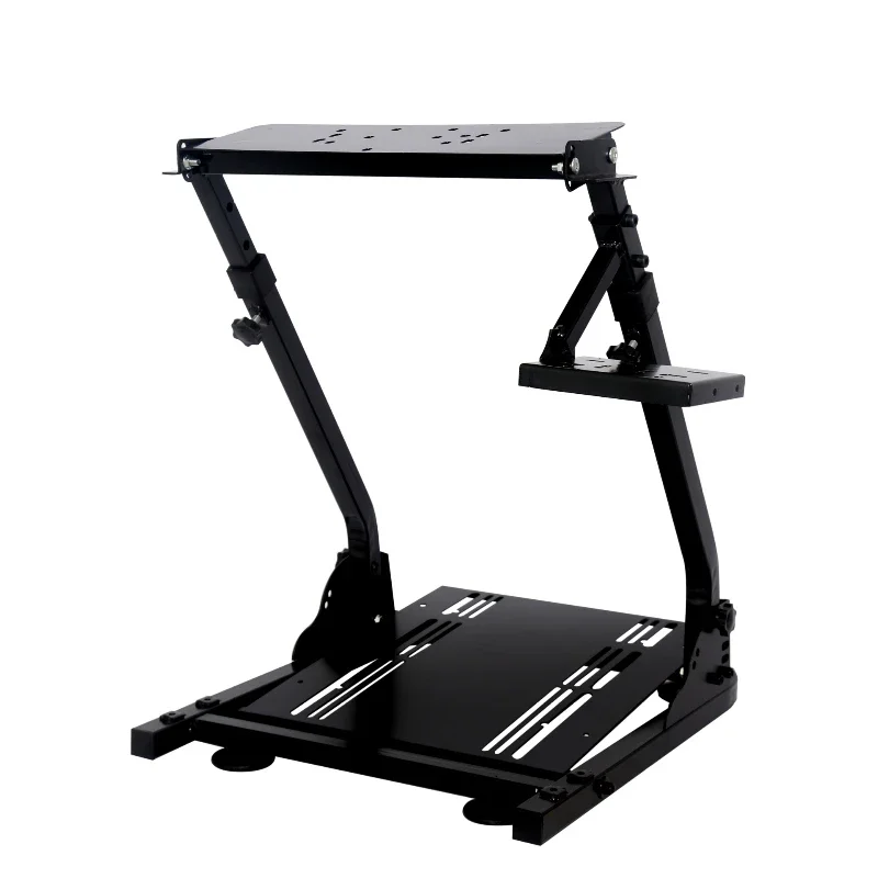 Folding Game Racing Steering Wheel Stand Adjustable Compatible
