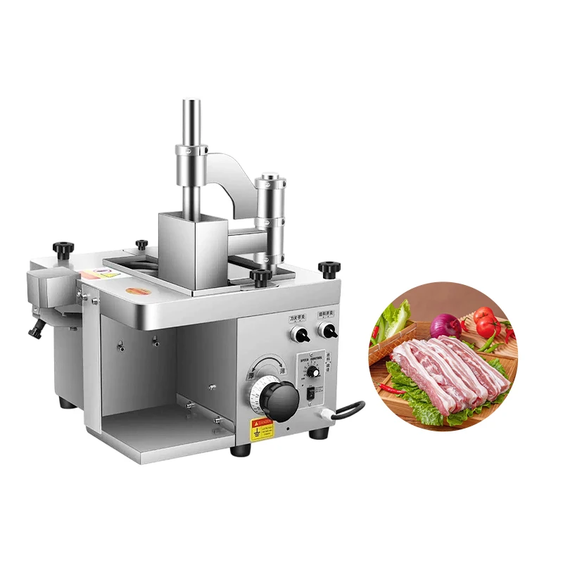 

Electric Fresh Meat Cutter Fresh Beef/Pork/Chicken Breast/Bacon Slicer
