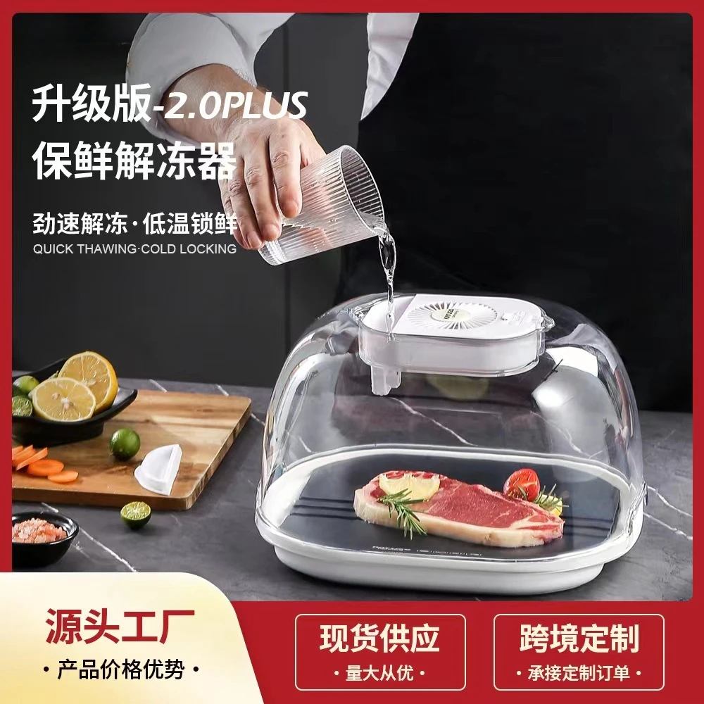 Kitchen Household Food Thawer Steak Quick Thawer Portable Thawing Board