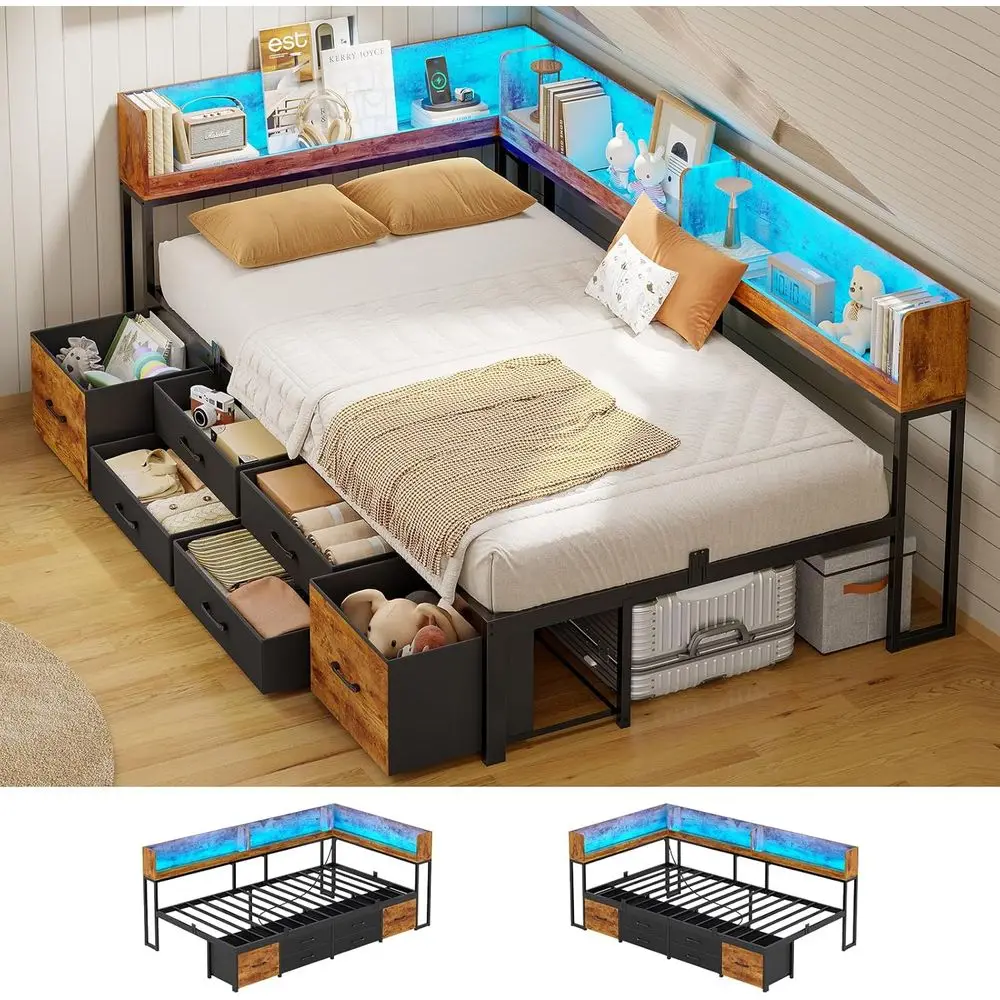 14 Inch Corner Bed …