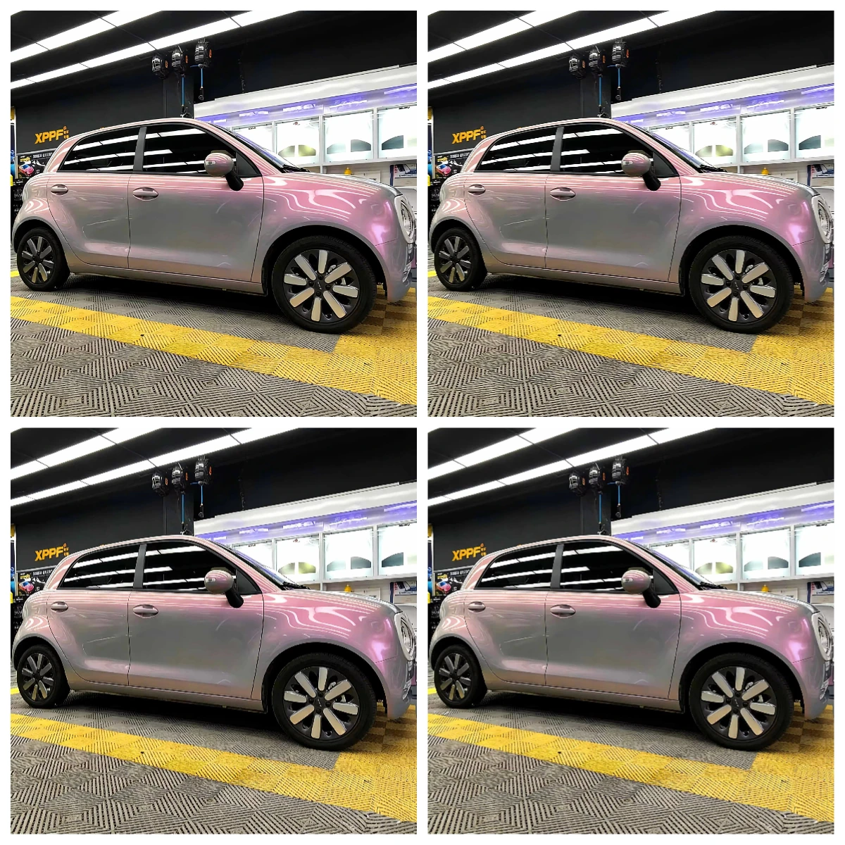 Hot Sale 1.52*18m Air Release Vinyl Chameleon Gloss Car Wrap PVC Body Color Change Film Sticker Suitable for All Vehicle Models