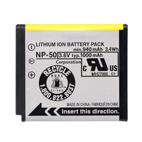 Original NP-50 NP50 Battery For Fujifilm FinePix XF1 XP100 XP150 XP170 XP200 F100fd F200EXR F305EXR F505EXR F550EXR F660EXR
