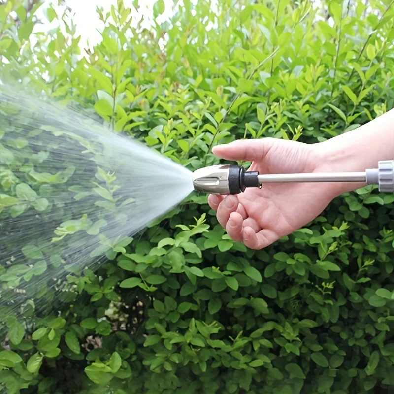 Upgrade Your Garden with This High-Pressure Pistol Spray Nozzle for Car Washing Plant Watering and More