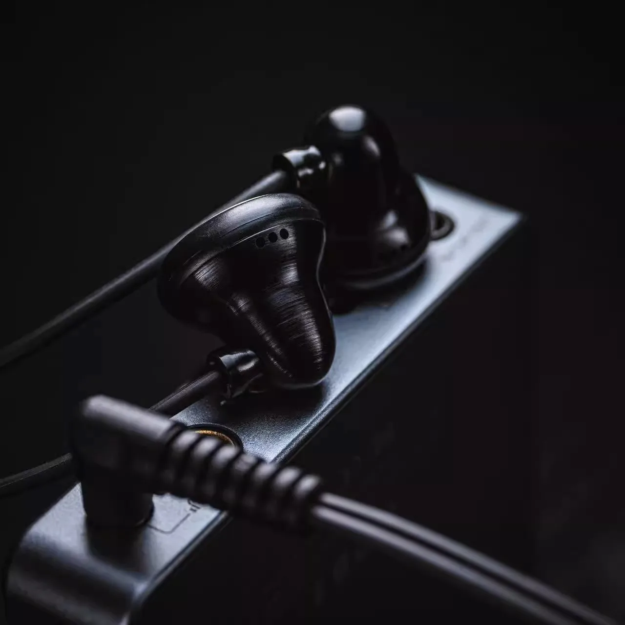 Temperamen/Ksearphone Lonceng Hitam Kecil X15 Earphone In-Ear 15Mm Dinamis 3.5Mm Headphone Earbud Kepala Datar Logam HiFi