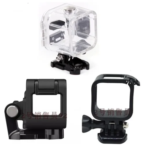Imagen 1 del producto Para cámara GoPro Actino, carcasa impermeable, marco protector para Hero 4 5 Session, caja de carcasa subacuática, accesorios deportivos GoPro