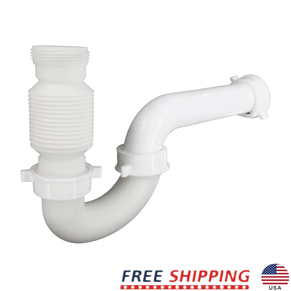 

Гибкий комплект сливной ловушки для раковины с регулируемой высотой, прочная пластиковая конструкция, полная установка своими руками, использование в кухне, ванной комнате