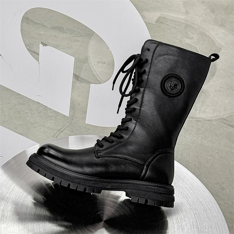 

Men's Shoes2025New Spring Trend Versatile Sports Shoes for Teenagers, High-end and Casual Men's British Style Derby Trendy Shoes