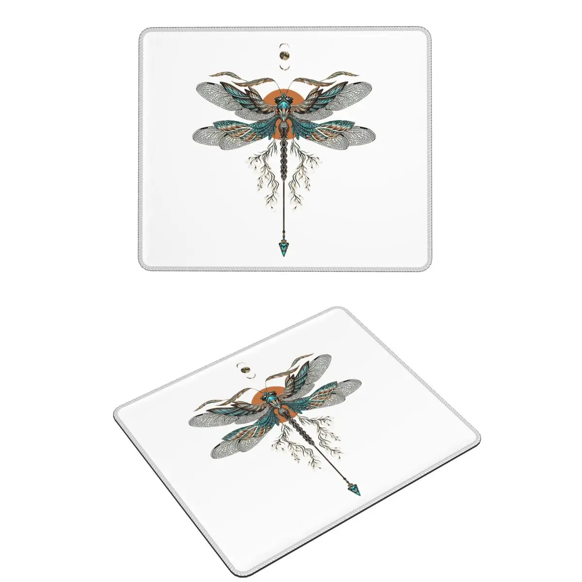 

Dragon Fly Tattoo Mouse Pad Computer Keyboard Mouse Mat Gaming PC Laptop Desk Mat Office Accessories Table Mats