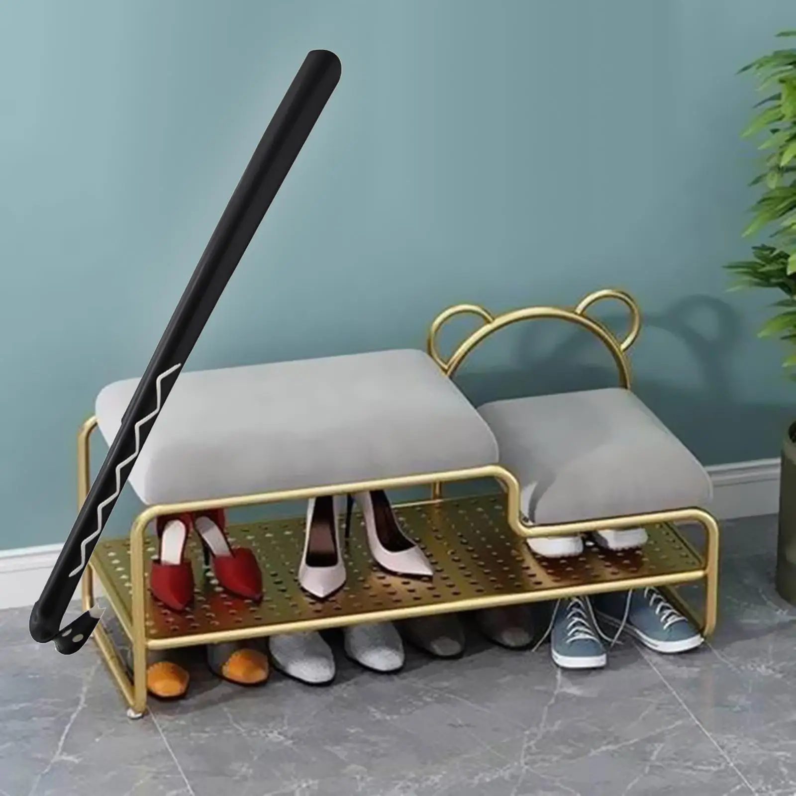 Long Shoe Horn Lightweight Universal Shoe Helper Shoe Lifter Shoehorn for Handicapped Trainers Travel Use Casual Shoes Sneakers
