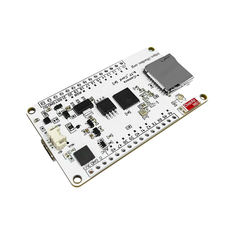 

H ELTEC AUTOMATION HT-HC33 Макетная плата ESP32 Wi-Fi Halow OV3660 Комплект для тестирования камеры 120 ° Фен без искажений
