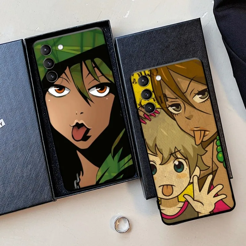 Michiko To Hatchin Michiko Malandro Phone Case For Samsung S22 23 21 S20 FE Ultra S10 S9 S8 Plus S10e Note 20Ultra 10Plus Cover