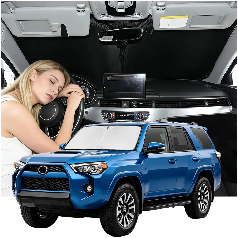Windshield Sunshade For Toyota 4RUNNER 2025-2026 Sun Shade Car Windshield Accessories Upgrade Keep Cool Foldable