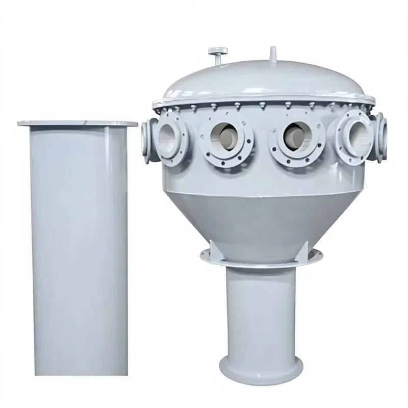 ISO9001 Certified Mild Carbon Steel Spiral Separator Hydrocyclone for Non-Metallic Industries Mineral Processing 0-2mm
