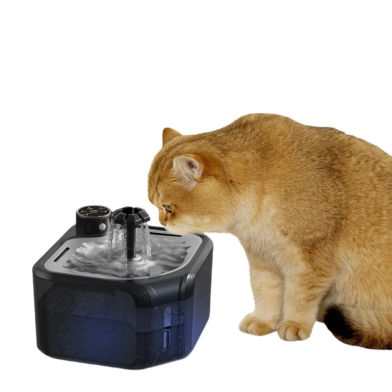 

Горячий продавать умный диспенсер для воды для домашних животных, автоматический циркуляционный поток, кормушка воды для собак и кошек