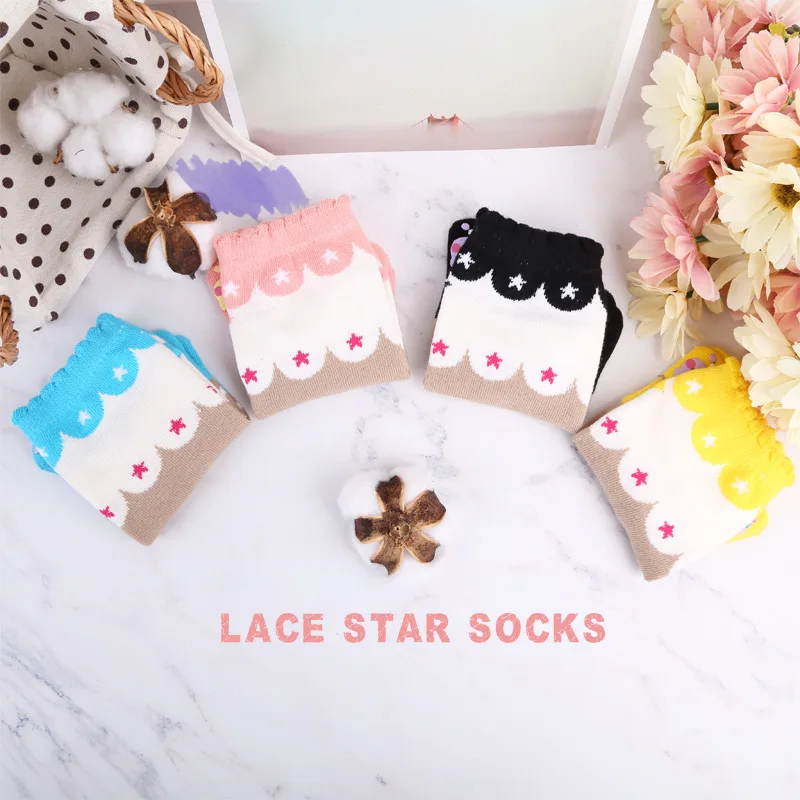 4 pairs/lot Women Toe Sock Cute Animal Cat  Five Finger Sock Running Athletic Ankle Socks for Ladies Cute Funny Socks For women