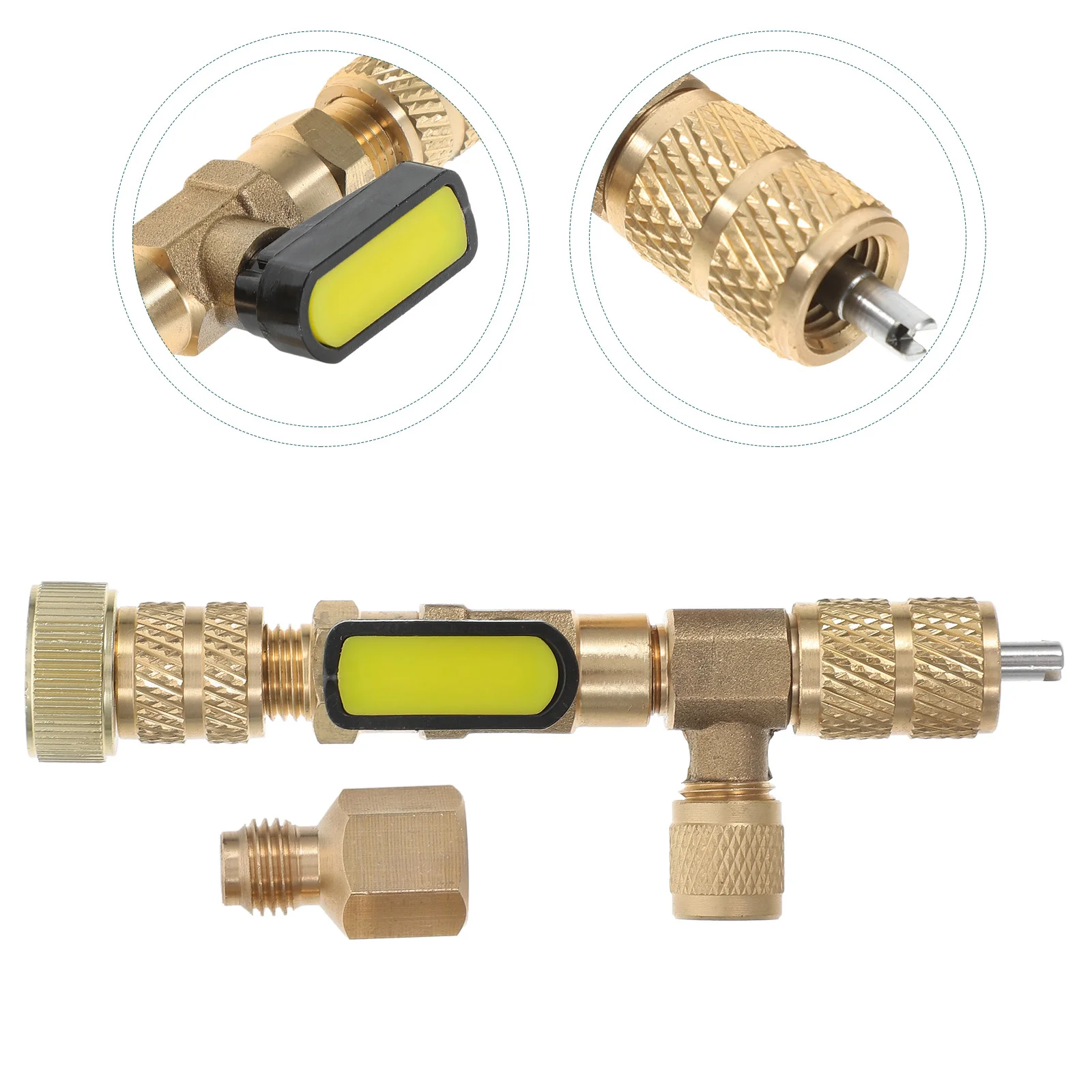 

Valves Core Remover Air Conditioner Installer Plastic Copper Durable Hvac Core Removal Tool for Mini Splitting Systems Service