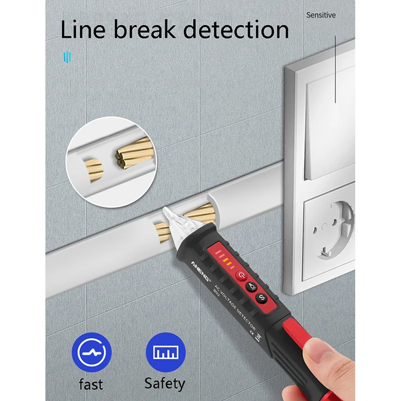 Electric Indicator Digital AC/DC Voltage Detectors Smart Non-Contact Tester Pen Meter Current Electric Sensor Test Pencil