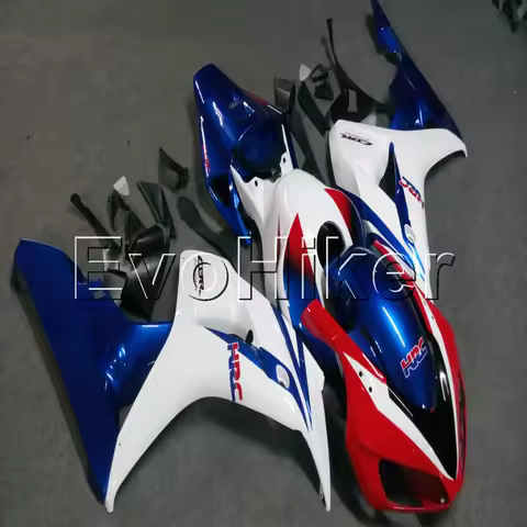 injection Fairings kit for CBR1000RR 2006 2007 white blue CBR 1000 RR 06 07 ABS Plastic bodywork kit motorcycle fairings