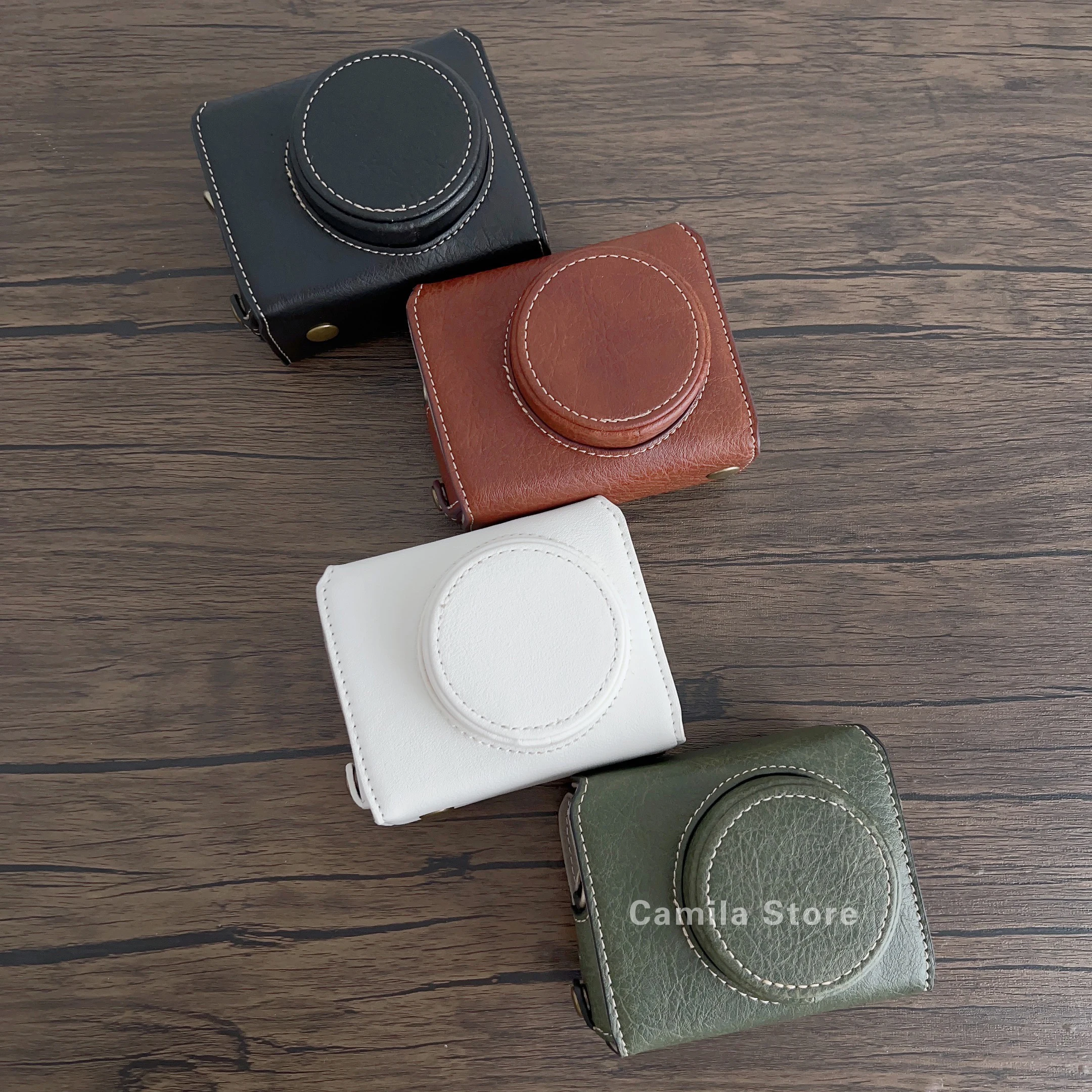 Новинка, полностью закрытый чехол из искусственной кожи для цифровой фотокамеры sony ZV1F Z-V1F, мультяшный защитный чехол