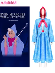 The Fairy Godmother Cosplay Costume Women Cinderella Princess Dress For Girl Snow White Halloween Christmas Carnival Party