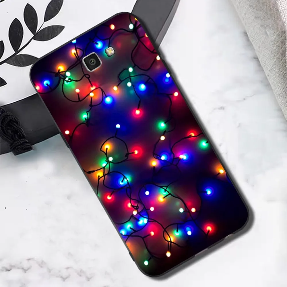 Christmas Lights Phone Case For Samsung J 7 plus 7core J7 neo J6 plus prime J6 J4 J5 Mobile Cover