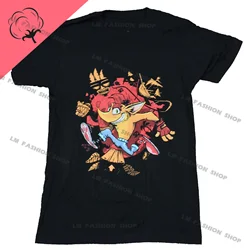 Crash Bandicoot 4 Graphic TShirts Men's Clothing Short Sleeve Tops Cotton Tees Women's Printed T-Shirt