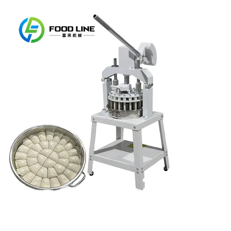 Customized Commercial Manual Dough Divider, 36 Pieces Dough Cutting Machine For Bakery Shop & Home Pastry Baking