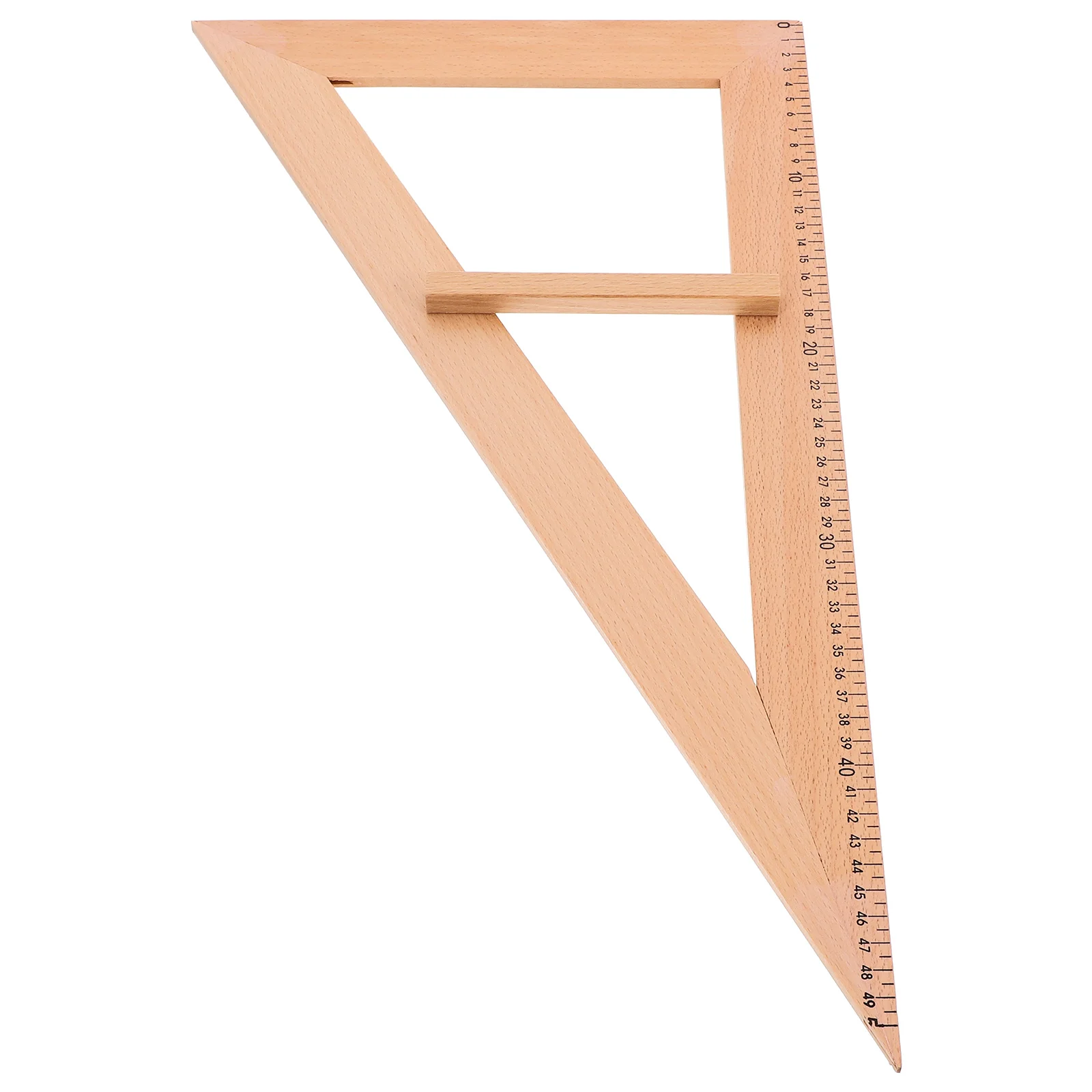 Teacher Ruler Wooden Measuring Tool Large Scale Drawing Instrument Educational Aids Classroom Supplies Geometric Teaching Aid
