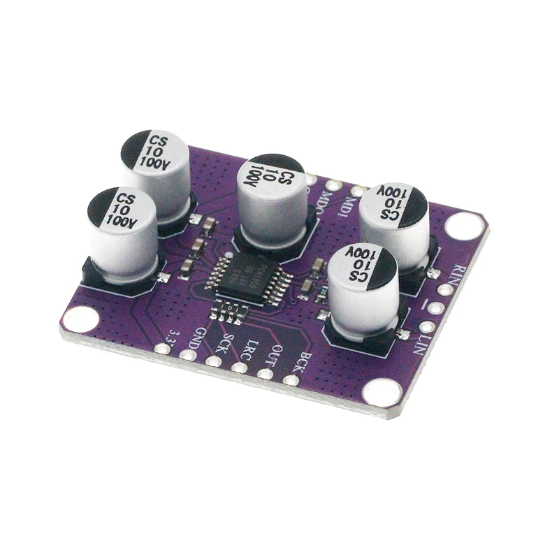 PCM1808 105dB SNR Audio Stereo ADC Single-Ended Analog-Input Decoder 24bit Amplifier Board Player Module