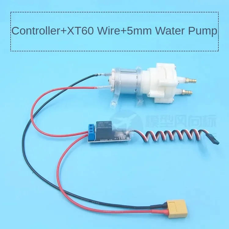 4.8V-12V/24V Waterpomp 3-kanaals 6-kanaals Watergekoelde Afstandsbediening Schakelaar Controller T/Xt60 Plug Model Sleepnet Boot