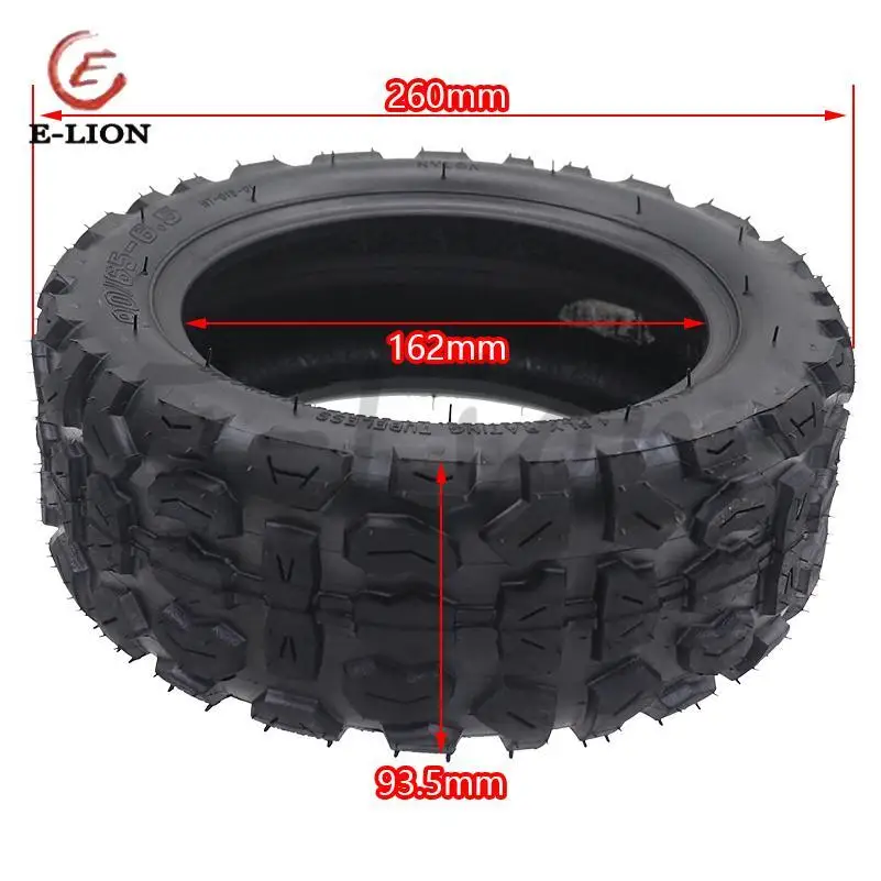 100/65-6.5 Tubeless Tire 90/65-6.5 Off Road Vacuum Tire for Dualtron Widen Pneumatic Wheel Mini KUGOO G-Booster Electric Scooter image 2