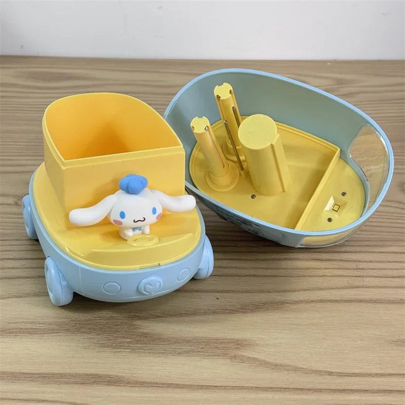 

Sanrio Hello Kitty Kuromi Cinnamoroll аниме автобус пара спрей-увлажнитель воздуха мини портативный бесшумный ночник настольная модель подарок игрушка