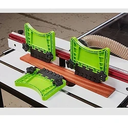 Woodworking Featherboard Set Durable Fixed Wooden Board Cutting Guide Rail Slot Push Plate Circular Saw Cutting and Carving Tool