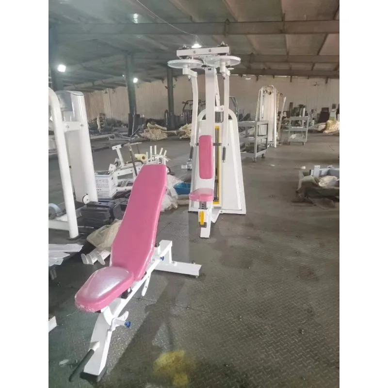 Banco de ejercicios comercial 2025 Banco multiusos para equipos de ejercicios para gimnasio - Construcción duradera para uso regular en gimnasio