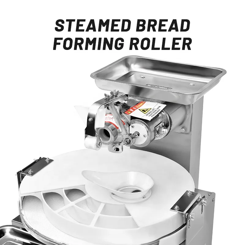 Electric Commercial  Industrial Fully Automatic Pizza Bread Dough Divider Rounder Momo Making Machine Dough Ball Maker