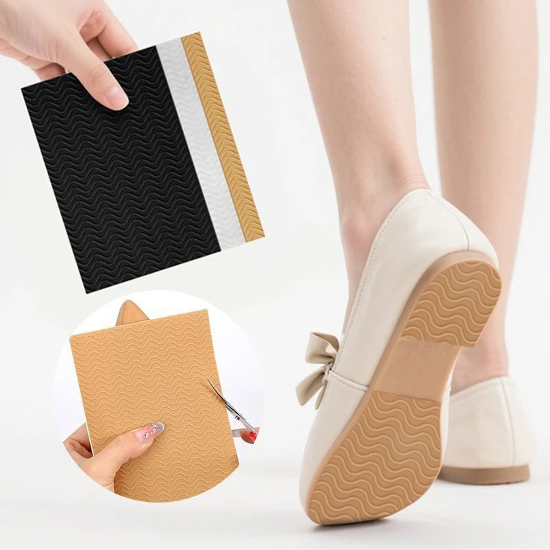 New Rubber Sole Shoe Soles Anti-slip Stickers Self-adhesive Anti-slip Foot Non-slip Pads Wear-resistant Shock-absorbing 2026
