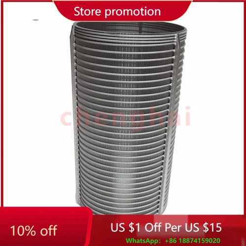 

Клиновая проволочная сетка размером от 1 до 5 мм. Размер слота ASTM A228. Стандартная сварка для промышленной фильтрации.