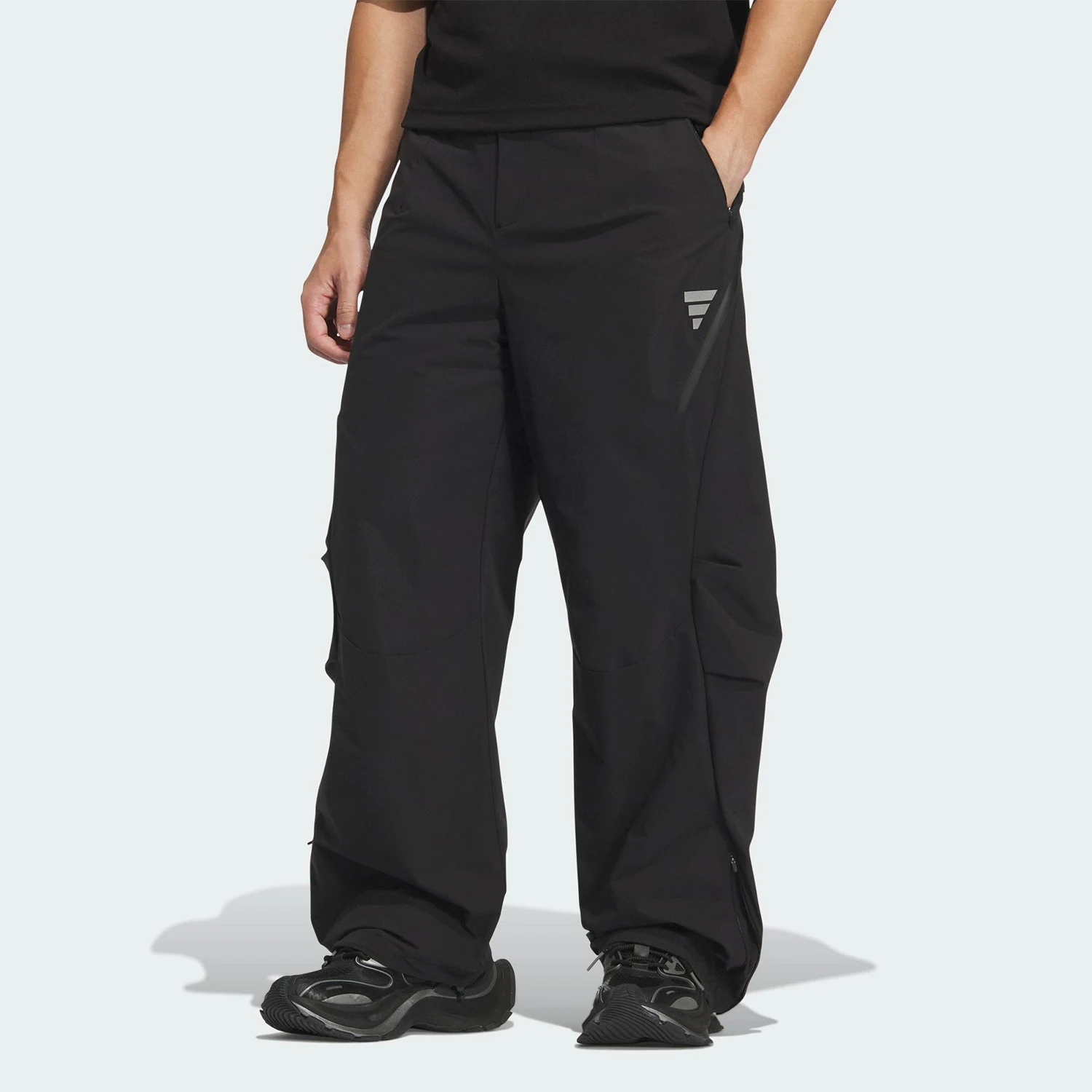 

Осенние мужские спортивные тканые брюки свободного кроя Adidas Originals KC2581