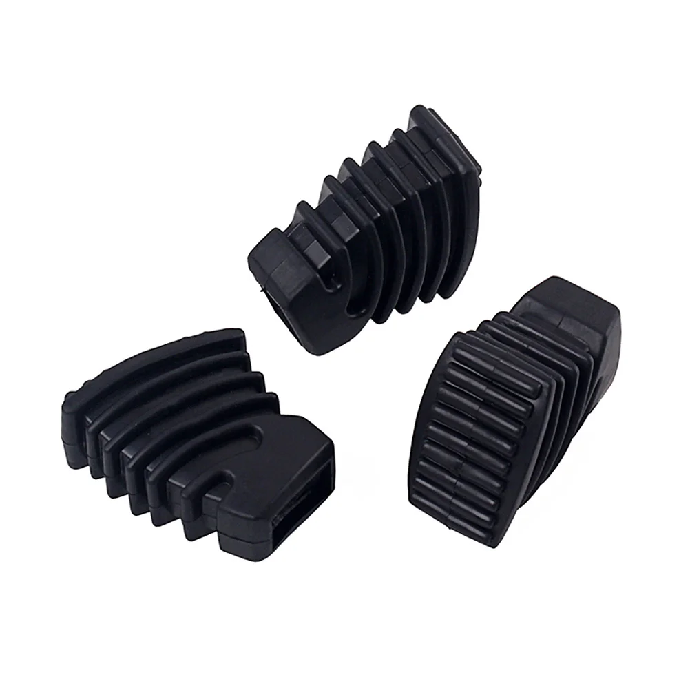 

3Pcs Drum Rubber Feet Black for Drum Cymbal Stand Rack Single Braced Stable Replacement Percussion Parts Percussion Parts
