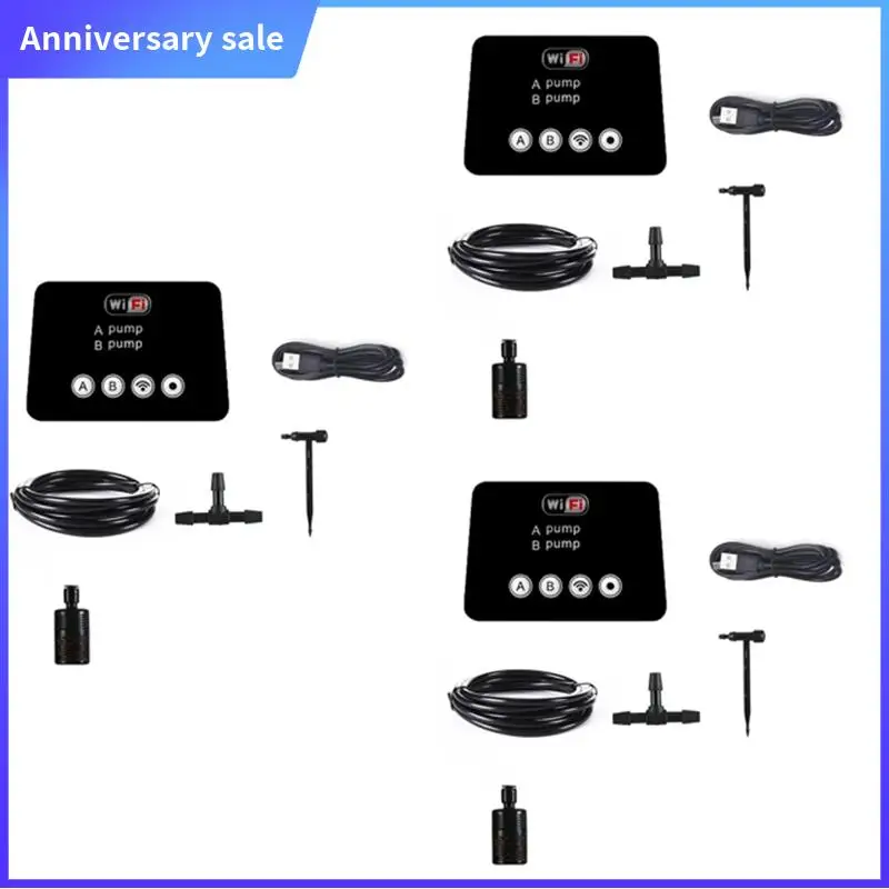 

AD23-Wifi Smart Garden Irrigation Controller Automatic Drip Irrigation System Remote APP Control Watering