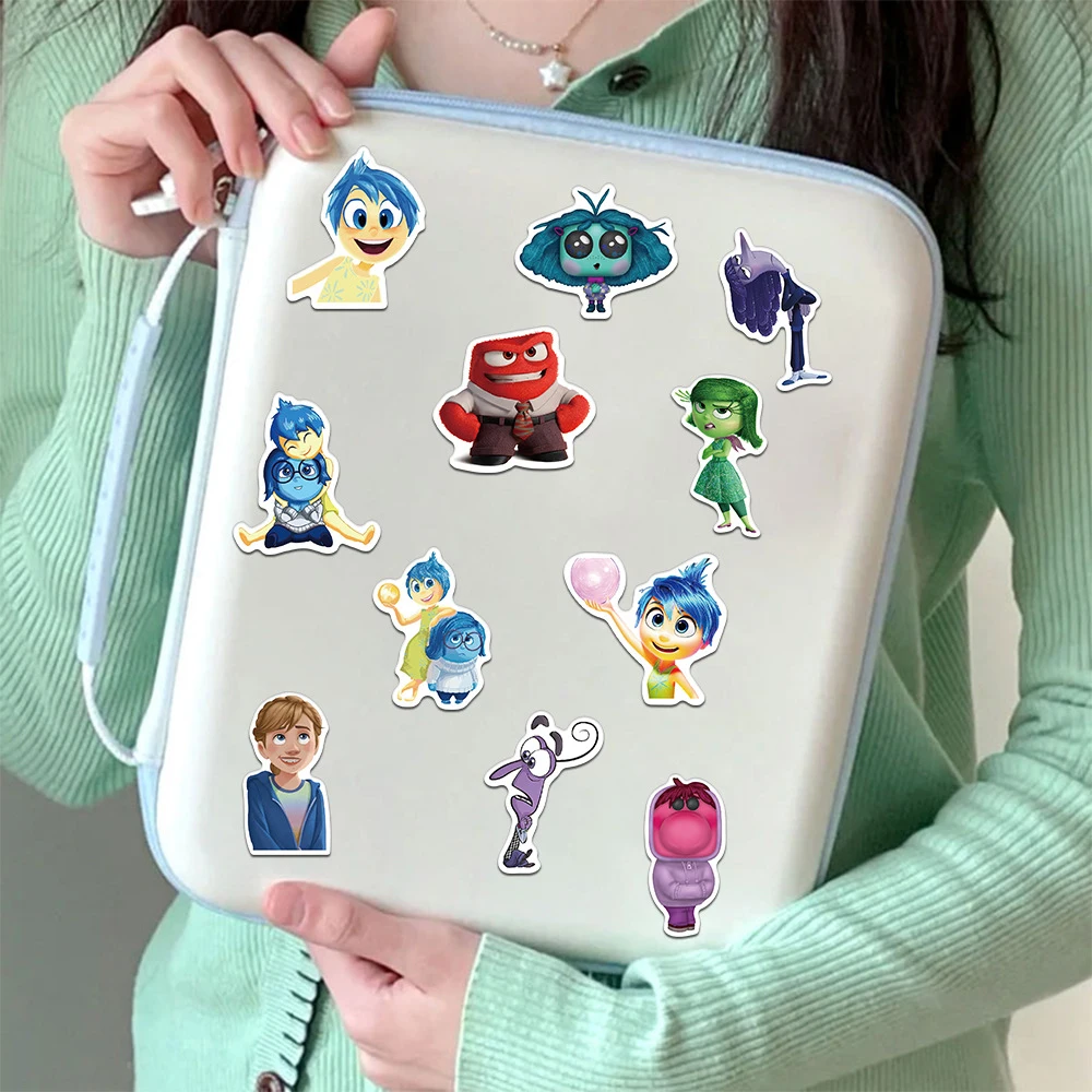 10/30/50pcs Disney Cartoon Movie Inside Out Stickers voor Kinderen Speelgoed DIY Laptop Notebook Telefoon auto Koffer Waterdichte Sticker