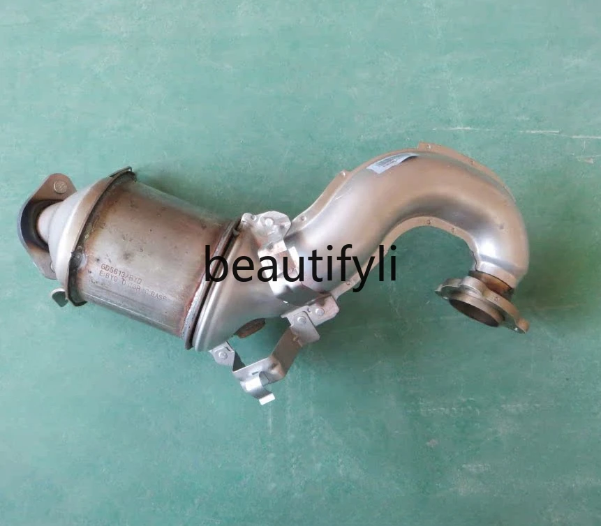 Original accessories New catalytic converter with exhaust pipe assembly three yuan Qin Song DMAX new generation