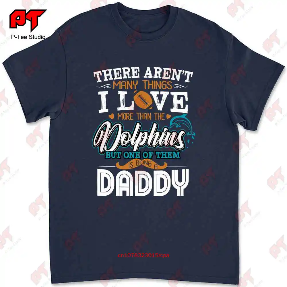 Retro Miami Dolphin Vintage Father'S Day T-shirt Tee JI7D