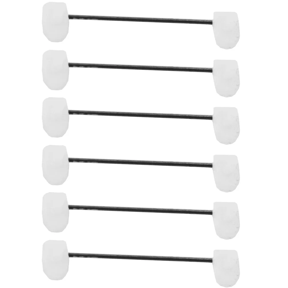 6pcs Nail Correction Wires Titanium Alloy Toenail Corrector Reusable Wear-Resistant Household Tool Foot Care Supply