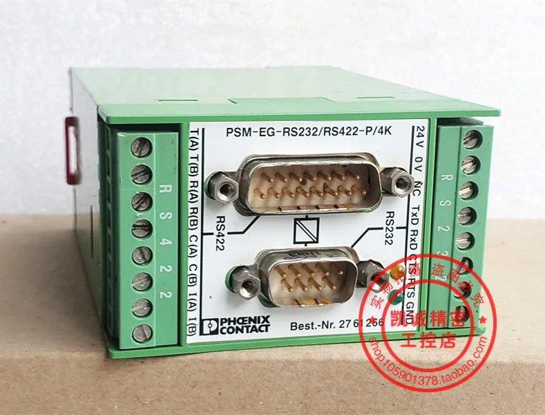 PSM-EG-RS232/RS422-P/4K Phoenix Interface Converter Item Number 2761266 In Stock