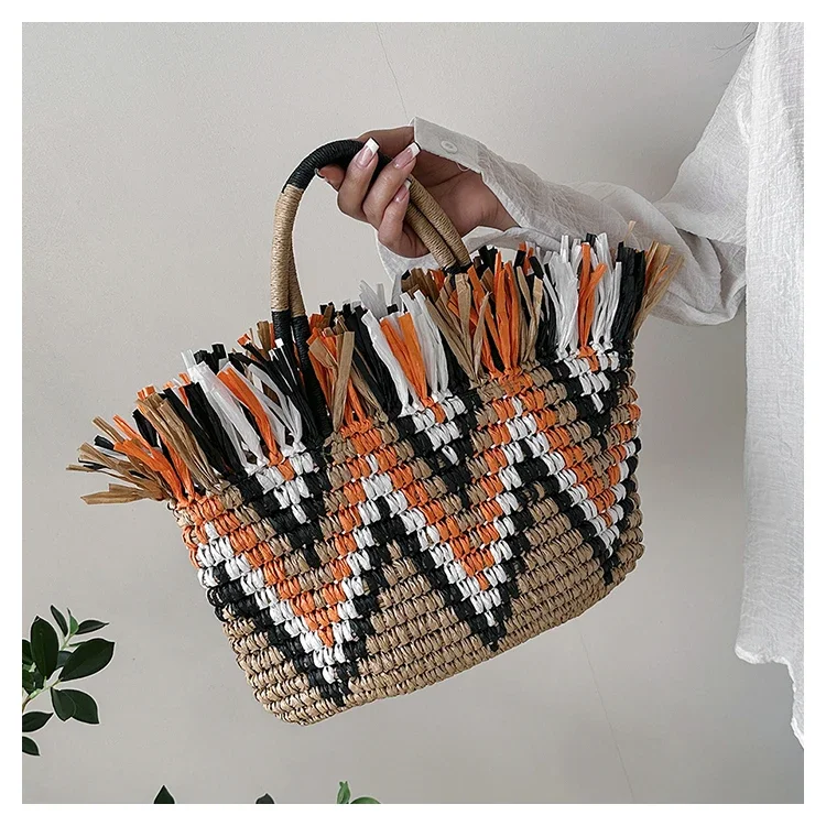 Handmake Weaved Basket Summer Holiday Vocation