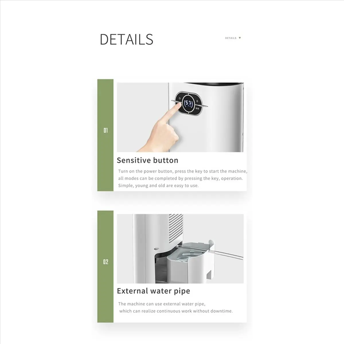 

[A61K] Осушитель воздуха 1200 мл, поглотитель влаги, бесшумный, для дома, подвала, спальни, ванной комнаты, вилка EU